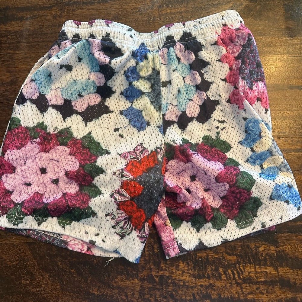 “Knit” print OVERTIME shorts
